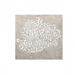 Wanddecoratie DKD Home Decor Boomstructuur MDF (120 x 4 x 120 cm)