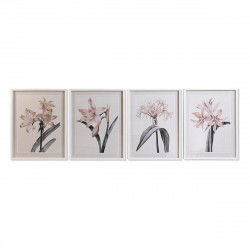 Bild DKD Home Decor Kristall Birke 55 x 70 x 2,5 cm 55 x 2,5 x 70 cm Blomster...