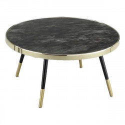 Table Basse DKD Home Decor Verre Acier 82,5 x 82,5 x 40 cm