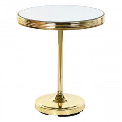 Bijzettafel DKD Home Decor Spiegel Gouden Blik (42,5 x 42,5 x 49 cm)