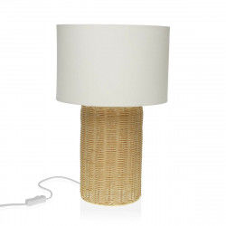 Bureaulamp Rat Versa Candil Metaal Stof Linnen Rotan (30 x 50 x 30 cm)