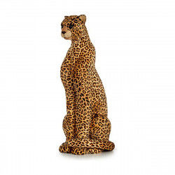 Deko-Figur Braun Leopard 38 x 98 x 35 cm Gold Synthetisch