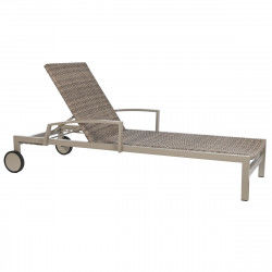 Solseng DKD Home Decor Beige Braun Synthetischer Rattan Aluminium (195 x 78 x...