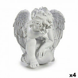 Decorative Figure 24 x 27 x 28 cm White (4 Units)