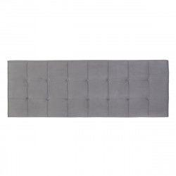 Headboard 180 x 7 x 64 cm Synthetic Fabric Grey