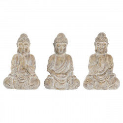 Decoratieve figuren DKD Home Decor 30,5 x 24 x 45 cm Gouden Bruin Boeddha...