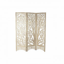 Folding screen DKD Home Decor Wood Mango wood 153 x 2,5 x 182 cm