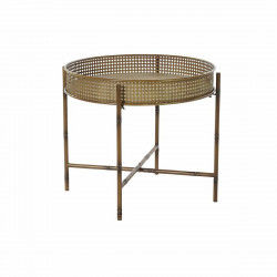 Table d'appoint DKD Home Decor 59 x 59 x 50 cm Naturel Métal