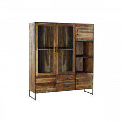 Display Standaard DKD Home Decor Metaal Kristal Acacia Gerecycleerd Hout 140...