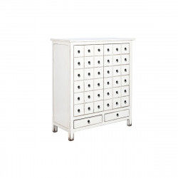 Caisson à Tiroirs DKD Home Decor Blanc Oriental Laqué 102 x 42 x 120 cm