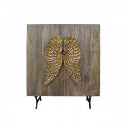 Dientafel DKD Home Decor Gouden Bruin Mangohout (100 x 45 x 120 cm)