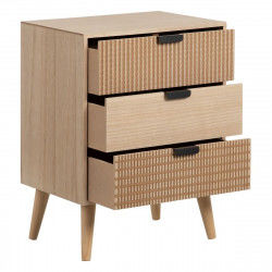 Nachttisch COFFEE 48 x 34,5 x 64 cm Holz Kaffee DMF