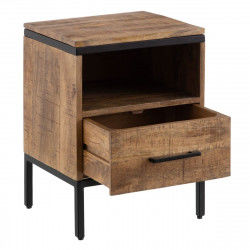 Nightstand AVA Natural Mango wood 40 x 35 x 55 cm