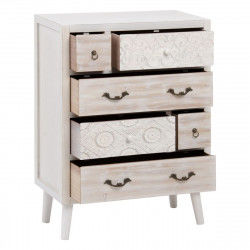 Buffet DUNE 65 x 30 x 89 cm Naturel Blanc Bois d'épicéa