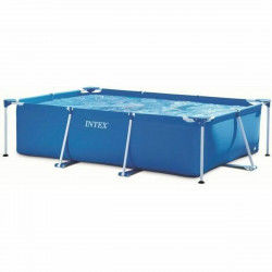 Schwimmbad Abnehmbar Intex rechteckig Blau 300 x 200 x 75 cm