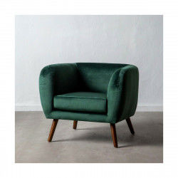 Armchair 81 x 73 x 70 cm Synthetic Fabric Wood Olive