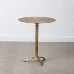 Side table 54,5 x 54,5 x 64 cm Golden Aluminium