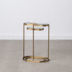 Beistelltisch 41 x 16,5 x 57 cm Gold