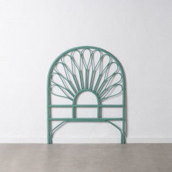 Testiera del Letto 100 x 3 x 125 cm Verde Rattan