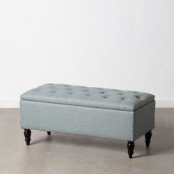 Banquette 94 x 43 x 41 cm Bleu Lin