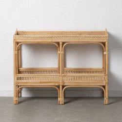 Eingangsbereich 100 x 38 x 81 cm natürlich Rattan