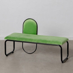 Kruk 110 x 40 x 68 cm Synthetisch materiaal Metaal Groen