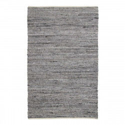 Alfombra Tejido Sintético Gris 160 x 230 cm