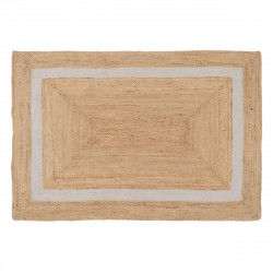 Carpet Natural White Jute 230 x 160 cm