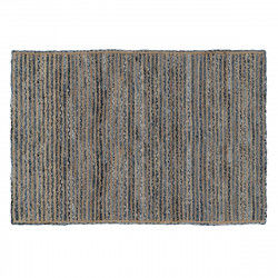 Carpet Natural Blue Cotton Jute 230 x 160 cm