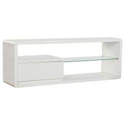 Mobile TV DKD Home Decor Bianco Cristallo 140 x 40 x 50 cm Legno MDF