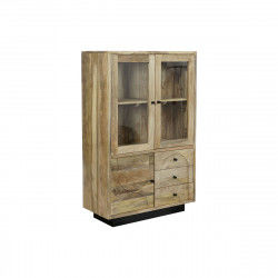 Stand Espositore DKD Home Decor Cristallo Legno di mango 90 x 40 x 190 cm