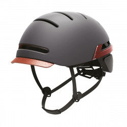 Casco para Patinete Eléctrico Urban Prime UP-HLM-LED Gris oscuro Talla única