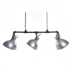 Suspension DKD Home Decor 122 x 29 x 42 cm Argenté Noir Métal 50 W