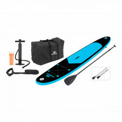 Opblaasbaar SUP-board met Accessoires XQ Max Blauw/Zwart