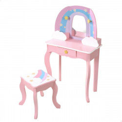 Toilet met bankje Teamson Roze Speelgoed 62,5 x 98,5 x 32 cm