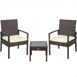 Conjunto de Mesa con 2 Sillones Aktive