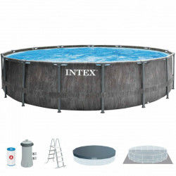 Zwembad Verwijderbaar Intex Baltik 457 x 122 x 457 cm