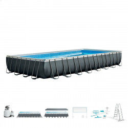 Schwimmbad Abnehmbar Intex 26378 975 x 132 x 488 cm