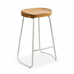 Stool Versa Light brown 42 x 65 x 50 cm