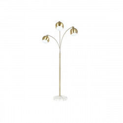 Floor Lamp DKD Home Decor 70 x 80 x 182 cm Golden Metal White Marble 220 V 50 W