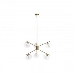 Deckenlampe DKD Home Decor 70 x 67 x 60 cm Kristall Gold Metall Durchsichtig...