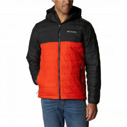 Heren Sportjas Columbia  Powder Lite™ Zwart Oranje