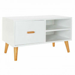 Aparador DKD Home Decor Blanco Marrón MDF (80 x 40 x 50 cm)