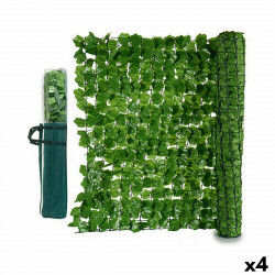 Tuinhek Lakens 1 x 3 m Lichtgroen Plastic (4 Stuks)