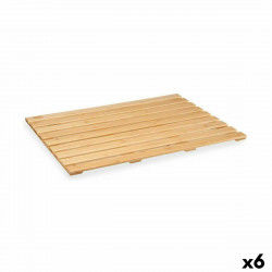 Parquet Naturel Bambou 66 x 2,3 x 50 cm (6 Unités)