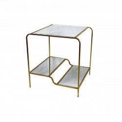 Bijzettafel DKD Home Decor Gouden Metaal Spiegel 50 x 50 x 55 cm