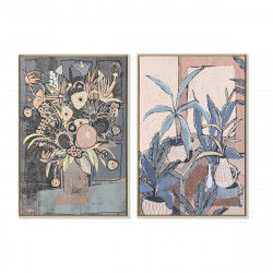 Quadro DKD Home Decor Scandinavo 84 x 4,5 x 124 cm (2 Unità)