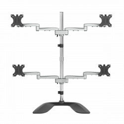 Soporte de Mesa para Pantalla Startech ARMQUADSS Negro/Plateado 32"