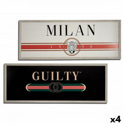 Cuadro GUILTY MILAN Aglomerado 2 x 46 x 121 cm (4 Unidades)