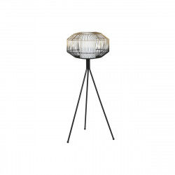 Lampada da Terra DKD Home Decor Nero Dorato Ferro 50 W 220 V 39 x 39 x 103 cm